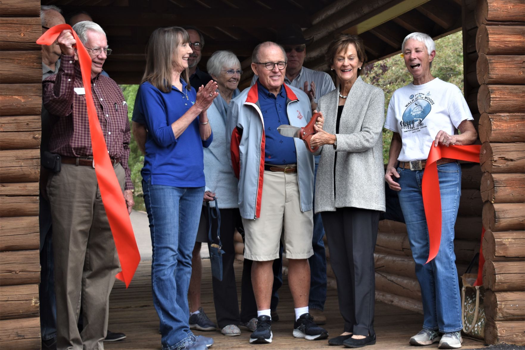 Grand re-opening of Woodland Lake Park